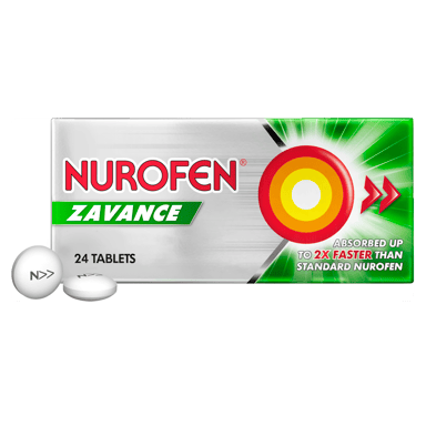NUROFEN ZAVANCE 24 TABLETS