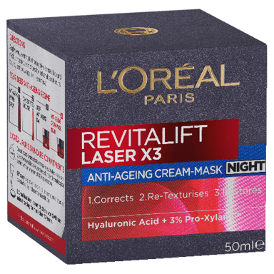 LOREAL REVITALIFT LASER X3 NIGHT CREAM 50ML