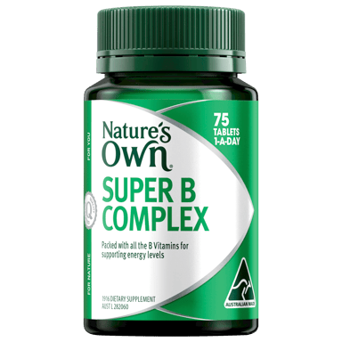NATURES OWN SUPER B COMPLEX 75 TABLETS