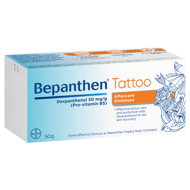 BEPANTHEN TATTOO 5% OINTMENT 50G