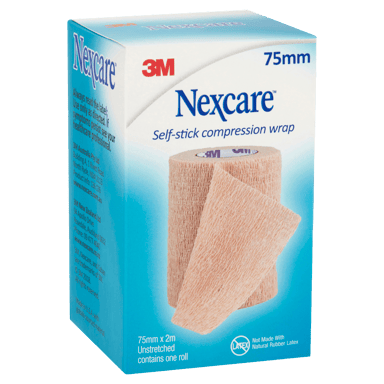 NEXCARE SELF STICK COMPRESSION WRAP 75MM