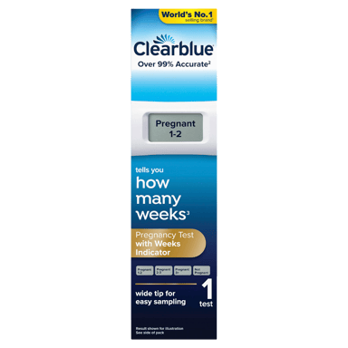 CLEARBLUE DIGITAL PREGNACY TEST 1 PACK