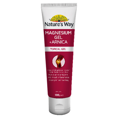 NATURES WAY MAGNESIUM GEL + ARNICA 100G