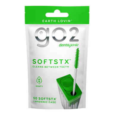 GO2 DENTAGENIE DENTAL SOFTSTX MINTY AND CASE 50 PACK