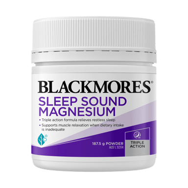 BLACKMORES SLEEP SOUND MAGNESIUM POWDER 187.5G