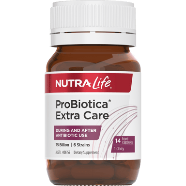 NUTRALIFE PROBIOTICA EXTRA CARE 14 CAPSULES