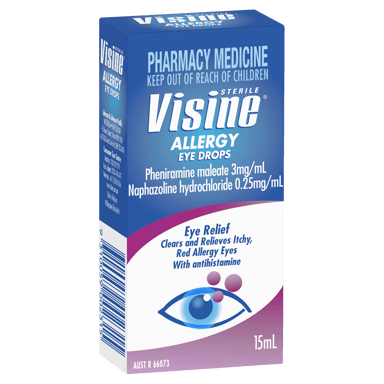 VISINE ALLERGY EYE DROPS 15ML