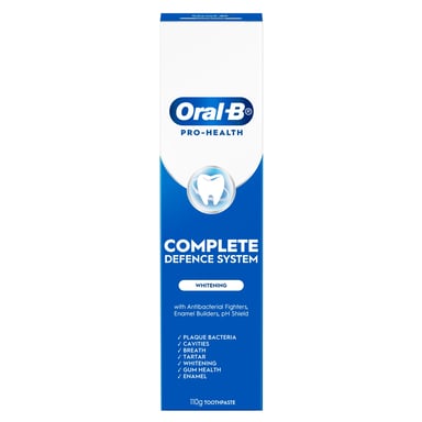 ORAL-B TOOTHPASTE PRO HEALTH ADVANCED WHITENING 110G