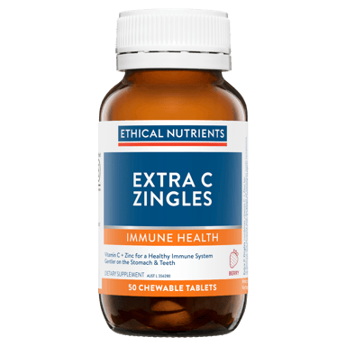 ETHICAL NUTRIENTS EXTRA C ZINGLES BERRY 50 TABLETS