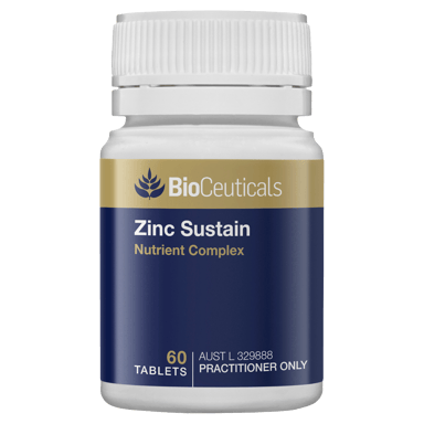 BIOCEUTICALS ZINC SUSTAIN 60 TABLETS