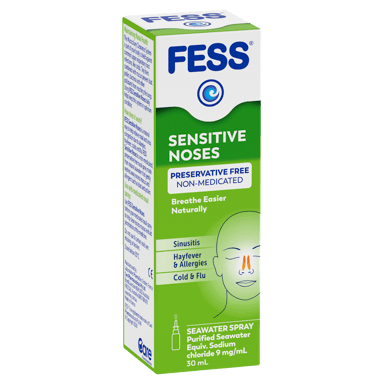 FESS SENSITIVE NOSES NASAL SPRAY 30ML