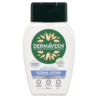 DERMAVEEN SENSITIVE RELIEF ECZEMA LOTION 250ML