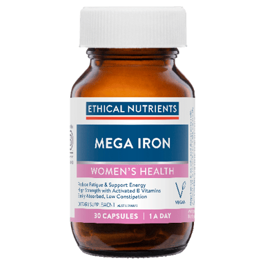 Ethical Nutrients Mega Iron 30 Capsules