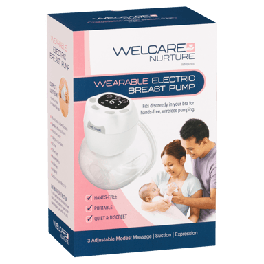 WELCARE NURTURE WEARABLE BREAST PUMP PACK