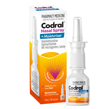 CODRAL NASAL 10ML SPRAY
