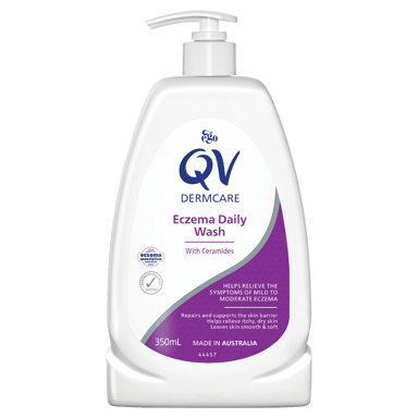 EGO QV DERMCARE ECZEMA DAILY WASH 350ML