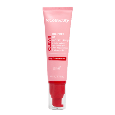 MCO BEAUTY CLEAR OIL FREE GEL MOISTURISER 50ML