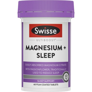 SWISSE MAGNESIUM + SLEEP 60 CAPSULES