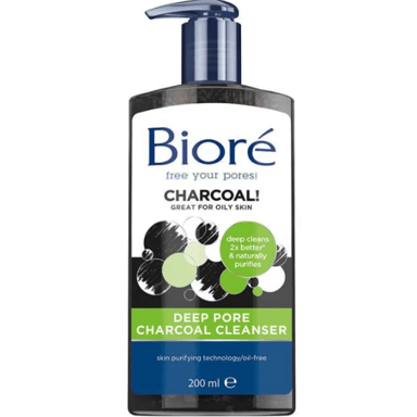 BIORE CHARCOAL CLEANSER 200ML