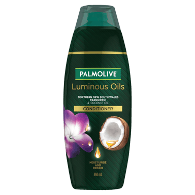 PALMOLIVE LUMINOUS COCONUT OIL & FRANGIPANI CONDITIONER 350ML