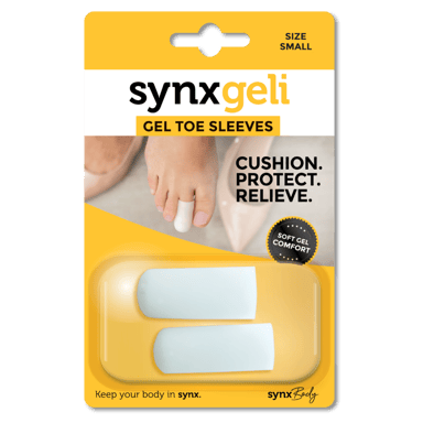 SYNXGELI TOE SLEEVES SMALL