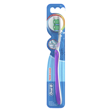 ORAL-B TOOTHBRUSH ALL ROUNDER FRESH CLEAN SOFT 1 PACK