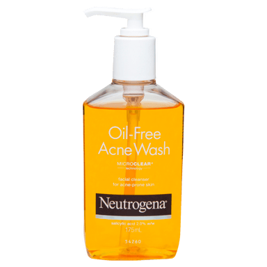 NEUTROGENA OIL FREE ACNE WASH 175ML