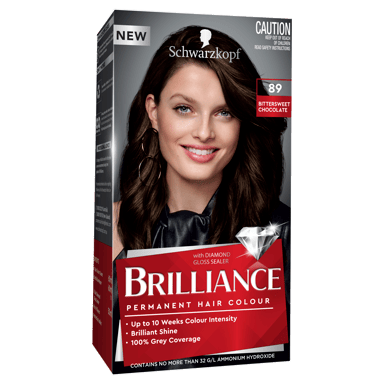 SCHWARZKOPF BRILLIANCE 89 BITTER SWEET CHOCOLATE