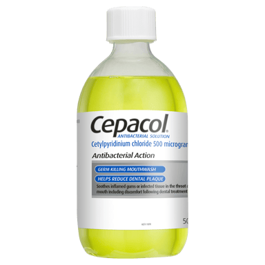 CEPACOL ANTIBACTERIAL ORAL SOLUTION  500ML
