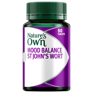 NATURES OWN MOOD BALANCE ST JOHNS WORT 50 TABLETS