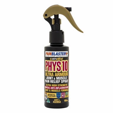 ATHELITE PHYS10 ULTRA ARMOUR JOINT & MUSCLE SPRAY 100ML
