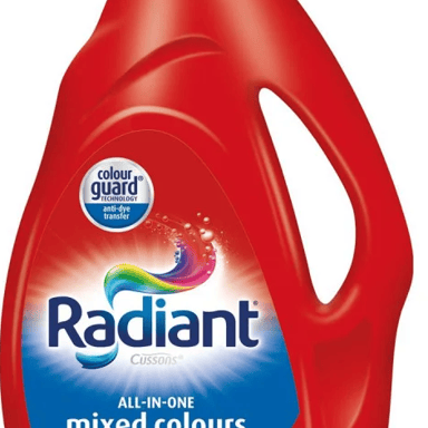 RADIANT LAUNDRY DETERGENT LIQUID MIXED COLOURS  2 LITRE