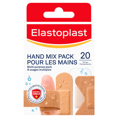 ELASTOPLAST HAND MIX STRIPS 20 PACK