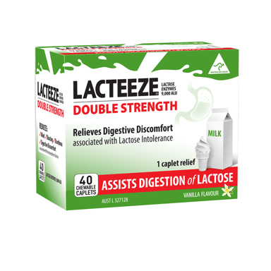 LACTEEZE DOUBLE STRENGTH 40 TABLETS