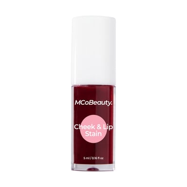 MCO BEAUTY CHEEK & LIP STAIN 2-IN-1 ROSY RED 5ML
