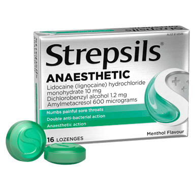 STREPSILS PLUS 16 LOZENGES