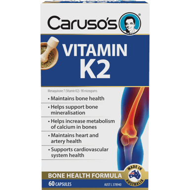 CARUSOS VITAMIN K2 60 CAPSULES