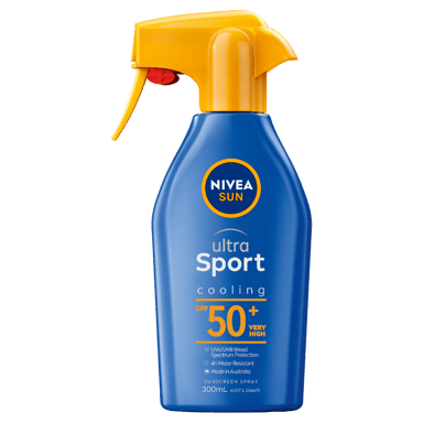 NIVEA ULTRA SPORT SUNSCREEN TRIGGER SPRAY SPF50+ 300ML