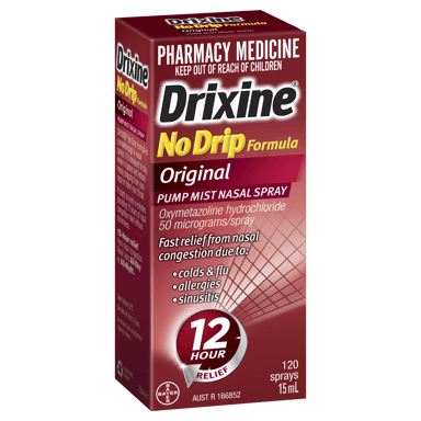 DRIXINE NO DRIP NASAL SPRAY 15ML