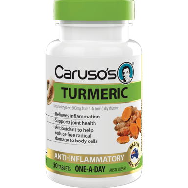 CARUSOS TURMERIC 50 TABLETS