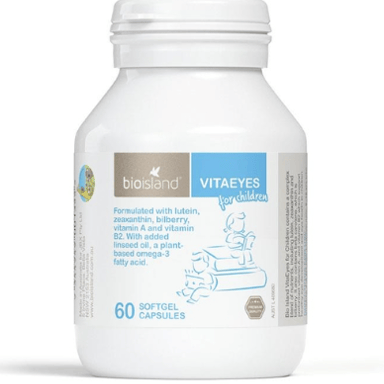 BIO ISLAND VITAEYES FOR CHILDREN 60 CAPSULES