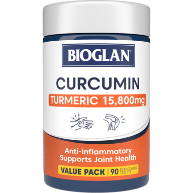 BIOGLAN CURCUMIN 600MG 90 TABLETS