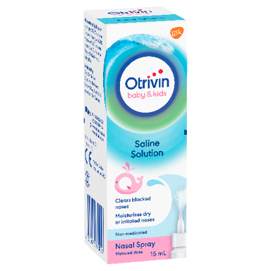 OTRIVIN BABY & KIDS SALINE 15ML