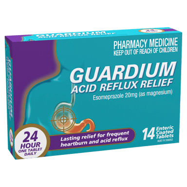GUARDIUM ACID REFLUX RELIEF 14 TABLETS