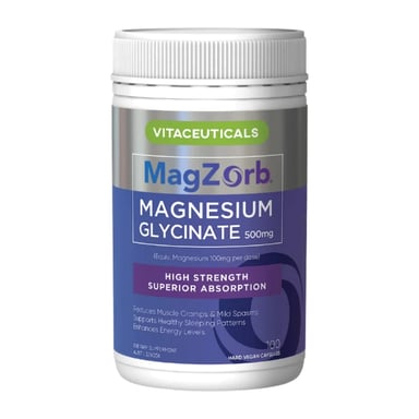 Vitaceuticals Magzorb Magnesium Glycinate 30 Capsules