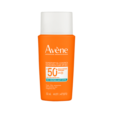 AVENE SUNSITIVE OIL CONTROL SUNSCREEN FLUID SPF 50+ 50ML