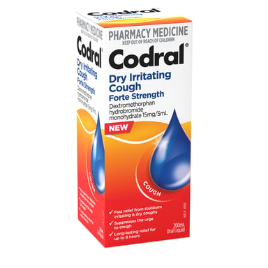 CODRAL DRY IRRITATING COUGH FORTE 200ML LIQUID