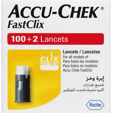 ACCU-CHEK FASTCLIX LANCETS 102 PACK