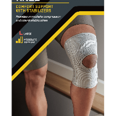 FUTURO KNEE COMFORT SUPPORT WITH STABILISERS LARGE
