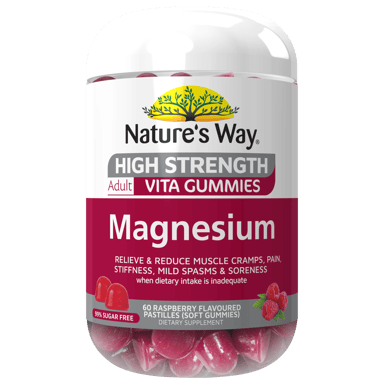NATURES WAY EXTRA STRENGTH MAGNESIUM 60 GUMMIES